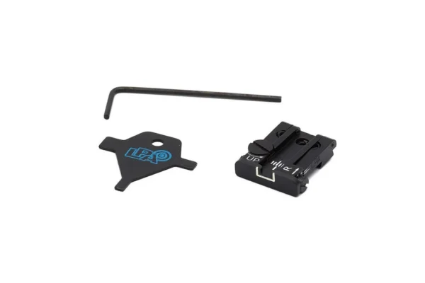 LPA TPU25SS18 Adjustable Rear Sight for Sig Sauer P-220-225-226-228-229-239, P320, SP2009, XD Springfield