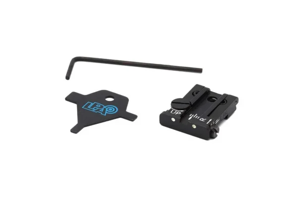 LPA TPU25SS30 Adjustable Rear Sight for Sig Sauer P-220-225-226-228-229-239, P320, SP2009, XD Springfield