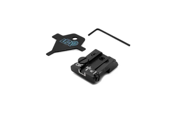 LPA TPU57ZC18 Adjustable Rear Sight for CZ 75, 75B, 85 (New Model)