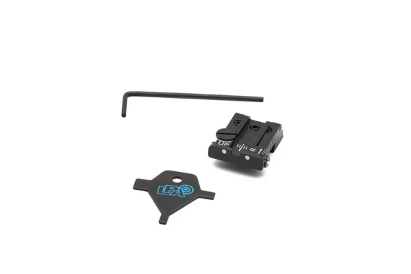 LPA TPU57ZC30 Adjustable Rear Sight for CZ 75, 75B, 85 (New Model)