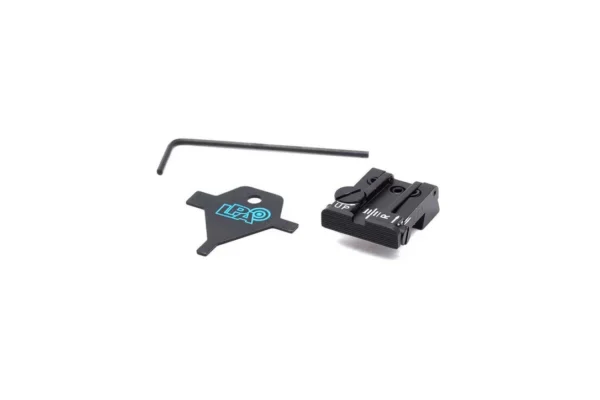 LPA TPU85CX07 Adjustable Rear Sight for CZ 85 (Old Model)