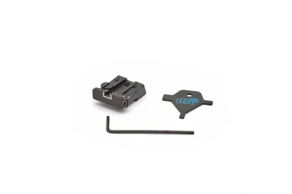 LPA TPU89BZ18 Adjustable Rear Sight for CZ P09, SHADOW1, SHADOW 2