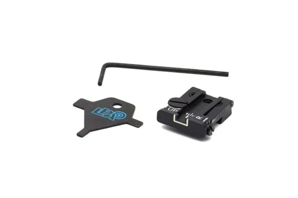 LPA TPU92BE18 Adjustable Rear Sight for Beretta 92, 96, 98, M9, Stock, Brigadier , 90Two