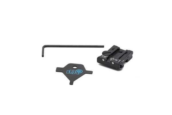 LPA TPU92BE30 Adjustable Rear Sight for Beretta 92, 96, 98, M9, Stock, Brigadier , 90Two