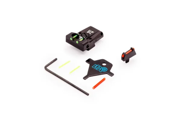 LPA TTF75CZ Sight Set for CZ 75 SP01, 75B, 85 (NO Shadow)