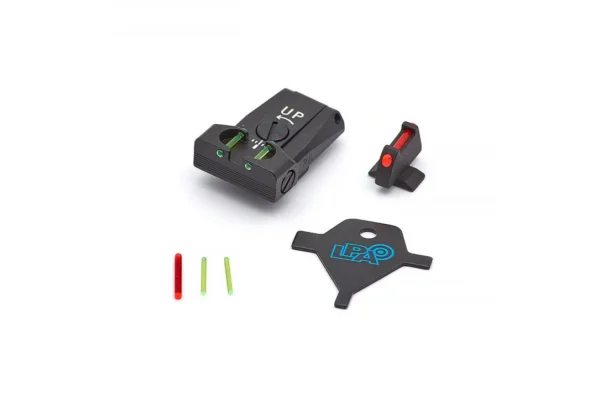 LPA TTF94BE Sight Set for Beretta 8000 Cougar, 92A1, 98A1, M9A3, 90TWO