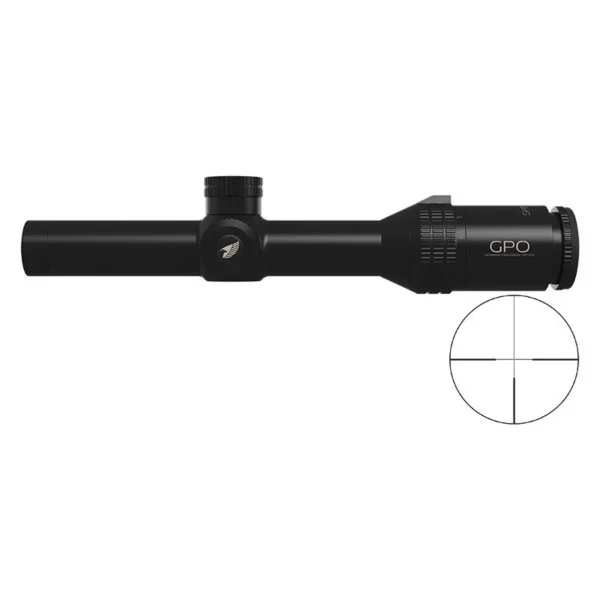 Lunette GPO Spectra 1-6×24 reticule G4-IL SFP