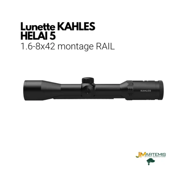 Lunette KAHLES HELIA 5 1.6-8x42i RAIL