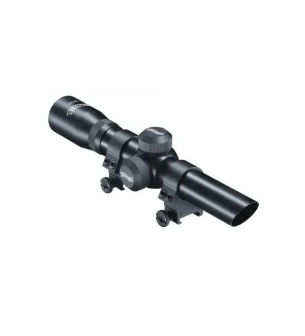 Lunette walther pour pistolet 2×20 avec montage