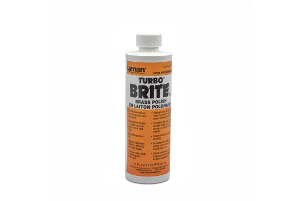 Lyman Turbo Brite Case Polish, Option: 20oz.