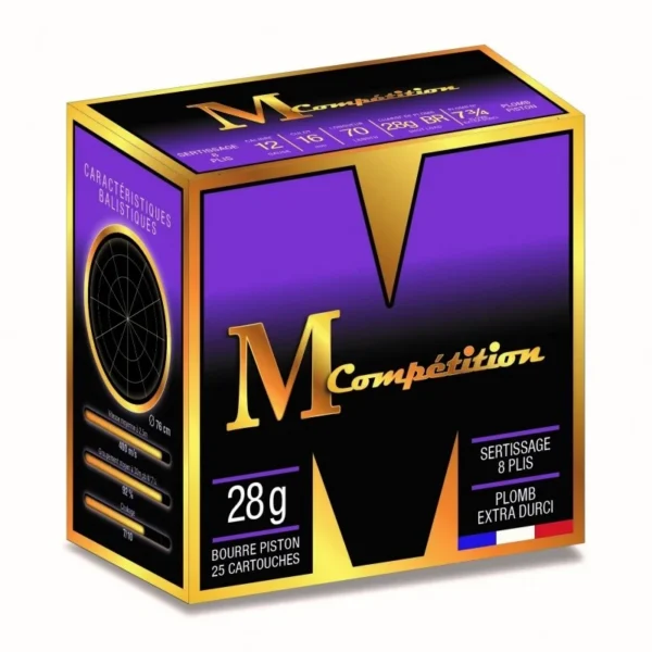 CARTOUCHES PISTON M COMPETITION 7 3/4