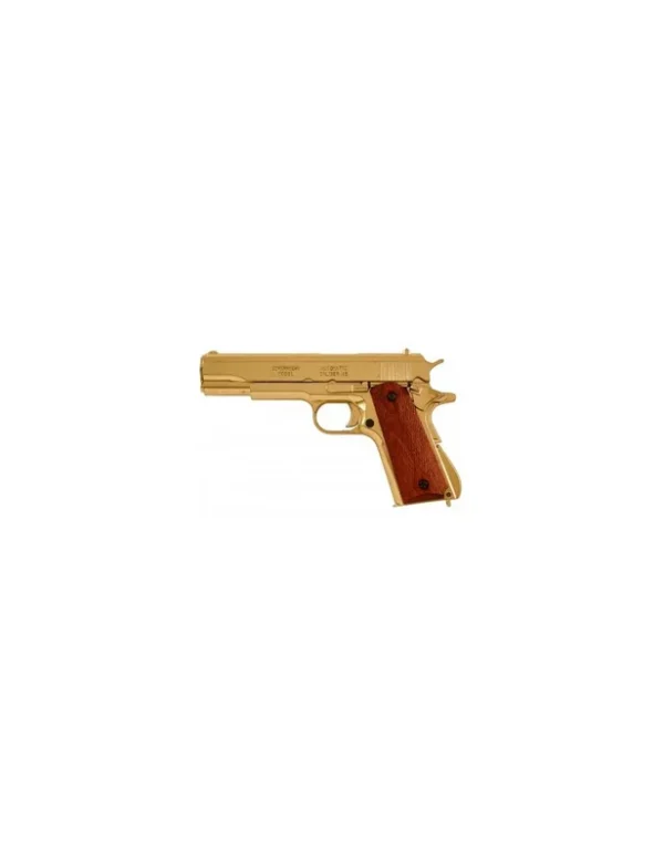 PISTOLET M1911A1 DORE USA 45 24CM 955gr