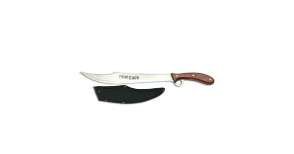 Machette Renegade de 61.5 cm avec manche en bois – Équipements & Accessoires/Couteau & Machette – securicount