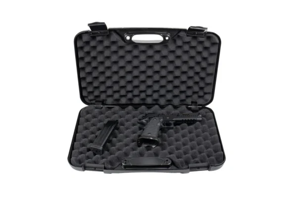 MALLETTE PISTOLET 50X30X8.5 NOIRE CLIPS