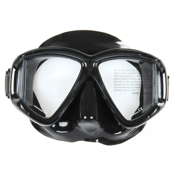 Masque noir à 4 fenêtres