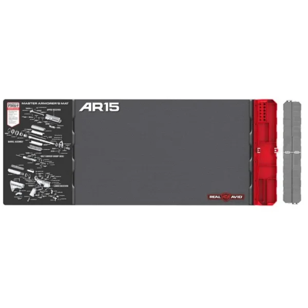 Master tapis de démontage AR15 – Real Avid – Tapis de démontage AR15