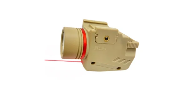 Lampe laser LED 150 Lumens 2 en 1 longue portée tan