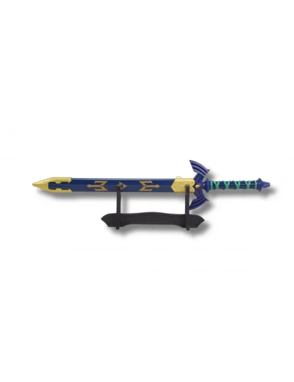 Mini Katana Fantasy Bleu – Lame Style Légendaire avec Fourreau Ornemental