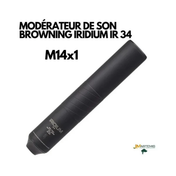 Silencieux BROWNING IRIDIUM IR34 M14x1