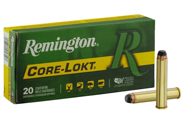 Remington .444 Marlin Core-Lokt 240 gr / 15,5 g – Remington .444 Marlin PSP 240 gr / 15.5 g