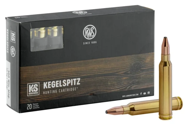 RWS .300 Win Mag Double noyau DK 165 gr / 10.7 g – DK 165 gr / 10.7 g