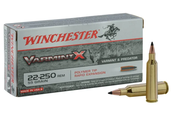 Munition grande chasse Winchester Cal. 22-250 REM