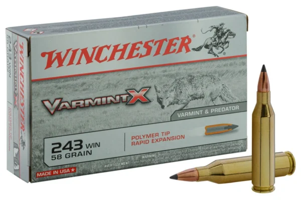 Winchester Super-X JSP .243 Winchester 80 gr / 5.18 g – 80 gr / 5.18 g