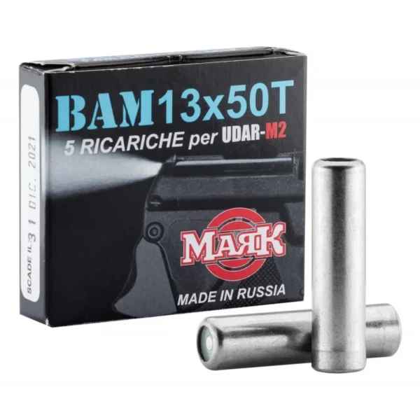 Munition Training BAM – UDAR M2 Cal 13×50 – Boîte de 5