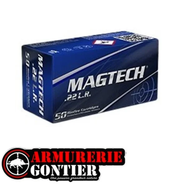Munitions MAGTECH 22lr 40GR LRN x50 sur ArmurerieGontier.fr