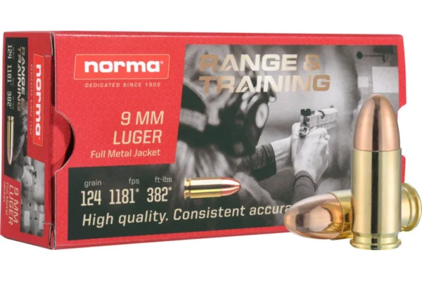 Munitions Norma 45 ACP 230gr FMJ x50 | Gun Project