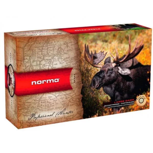 Munitions NORMA 9,3×62 18.5g 286grains pointe plastique PPDC, Balles pour carabine 9.3×62