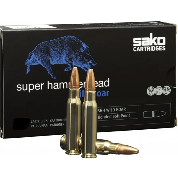 Munitions SAKO 300 WIN MAG SUPER HAMMERHEAD 180GR 11.7G X10- Armurerie Gontier.