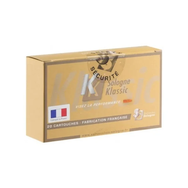 Munitions SOLOGNE 243 WIN 70 GR 4.5G SUBSONIQUE sur l’ArmurerieGontier.fr