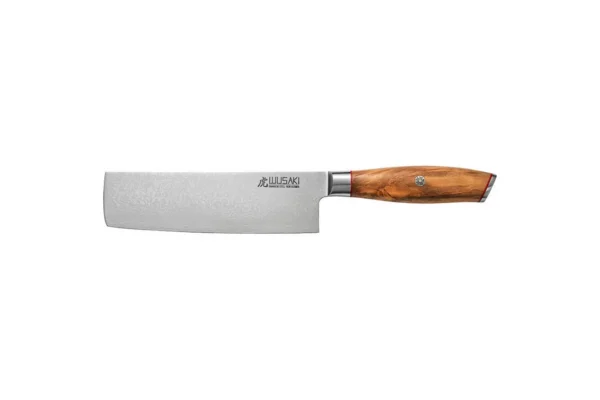 Nakiri Damas 10Cr – Couteau Nakiri Wusaki