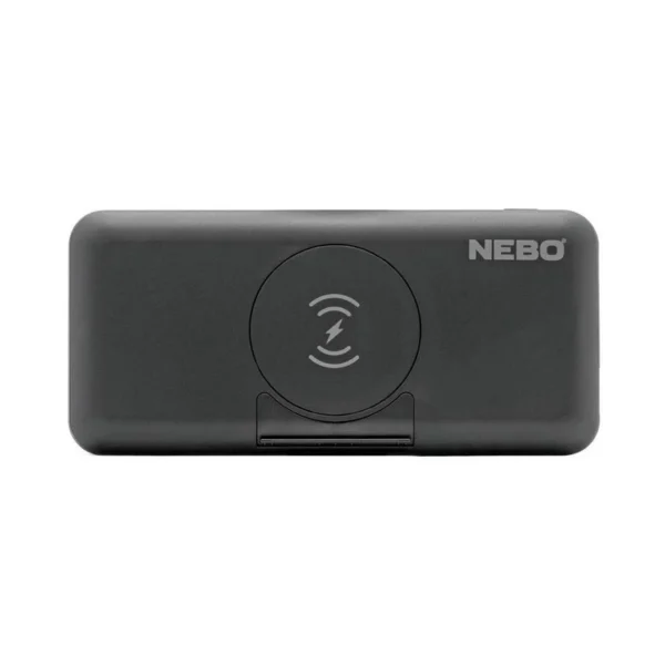 NEBO Batterie Externe 10K Qi 10000mAh – Powerbank Outdoor Sans Fil | Toutpourlahutte