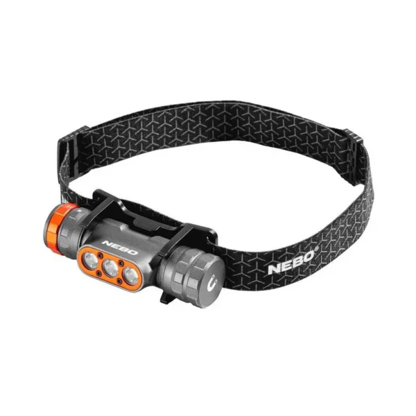 NEBO Transcend 1500 Lampe Frontale LED Rechargeable IPX7 | Toutpourlahutte