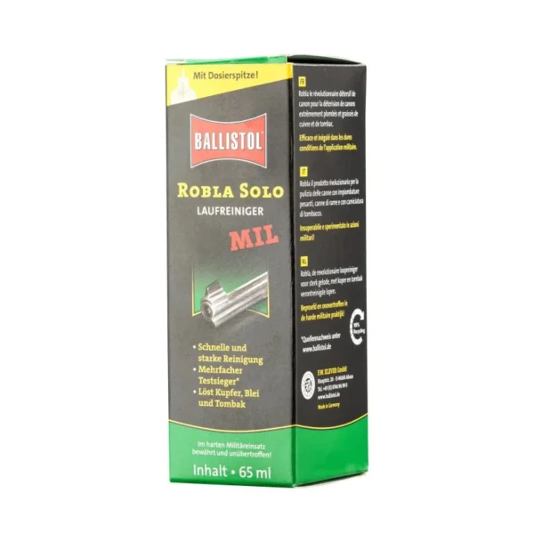 NETTOYANT DE CANON ROBLA SOLO BALLISTOL | WesternGuns