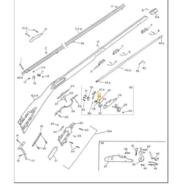 NOIX POUR KENTUCKY/CHARLES MOORE PEDERSOLI REF 800003903 | WesternGuns