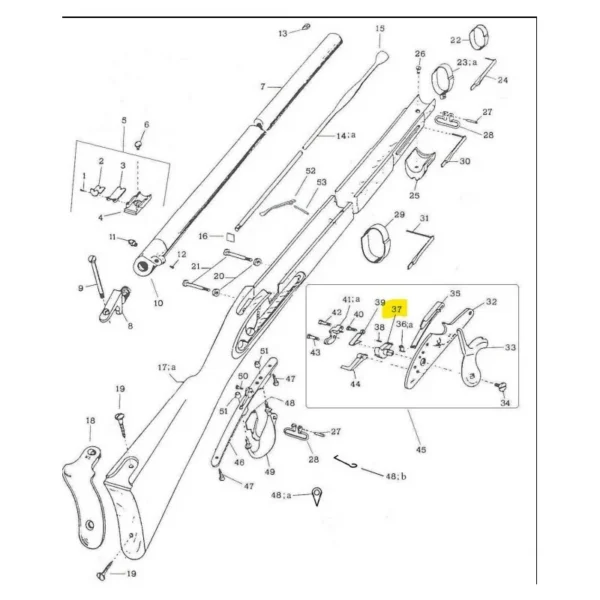 NOIX SPRINGFIELD PEDERSOLI REF 800008042 | WesternGuns