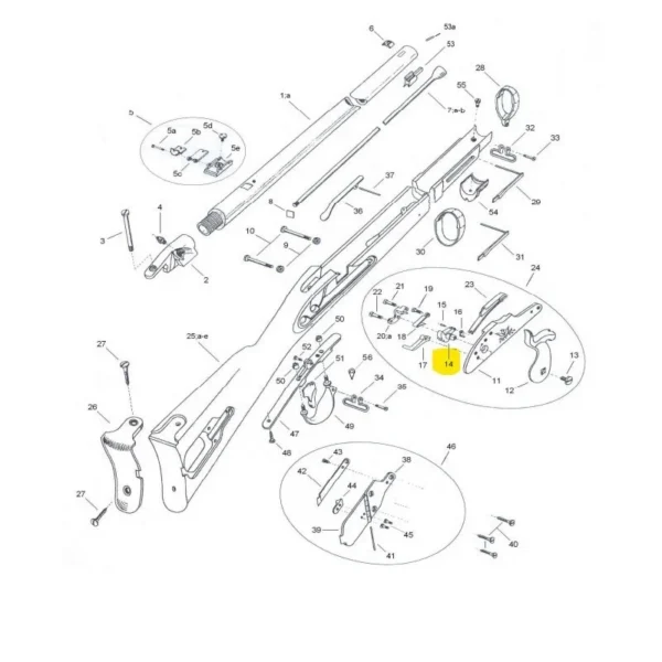 NOIX ZOUAVE PEDERSOLI REF 800008203 | WesternGuns