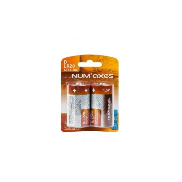 Acheter Piles Alcalines D LR20 1,5V – Num’Axes | toutpourlahutte.fr