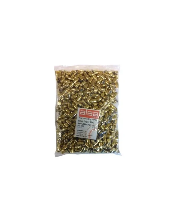 Ogives ALSA cal.9mm FMJ 124gr /500