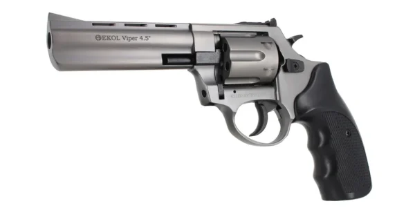 Revolver de défense Ekol VIPER 4.5″ fumé calibre 9 mm PAK