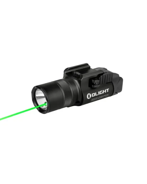 Olight Baldr Pro R – Lampe Tactique 1913 GL Avec Laser Vert & 1350 lumens LED