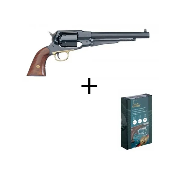 PACK 1858 LOTHAR WALTHER + 100 BALLES RONDES 454 | WesternGuns