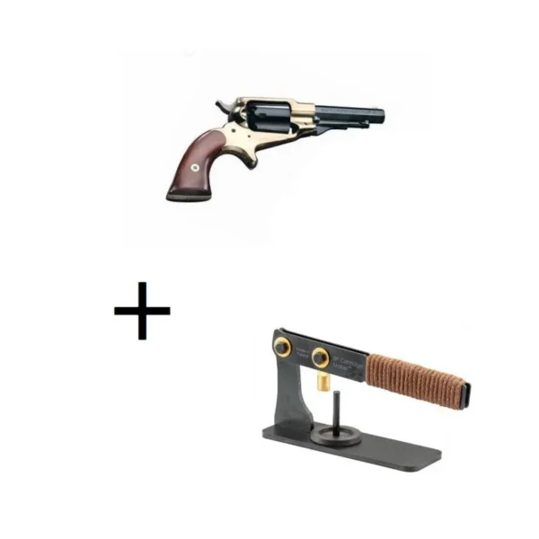 PACK 1863 POCKET LAITON PIETTA + PRESSE DE CHARGEMENT | WesternGuns