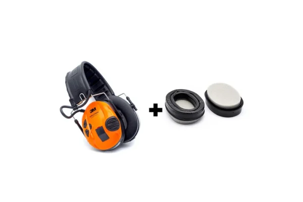 PACK: 3M™ PELTOR™ SportTac™ Hearing protection MT16H210F478GN – 3M™ PELTOR™ HY80S-EU Sporttac Gel Ear Hygiene Kit