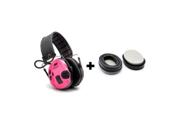 PACK: 3M™ PELTOR™ SportTac™ Hearing Protection MT16H210F478RE – 3M™ PELTOR™ HY80S-EU Sporttac Gel Ear Hygiene Kit