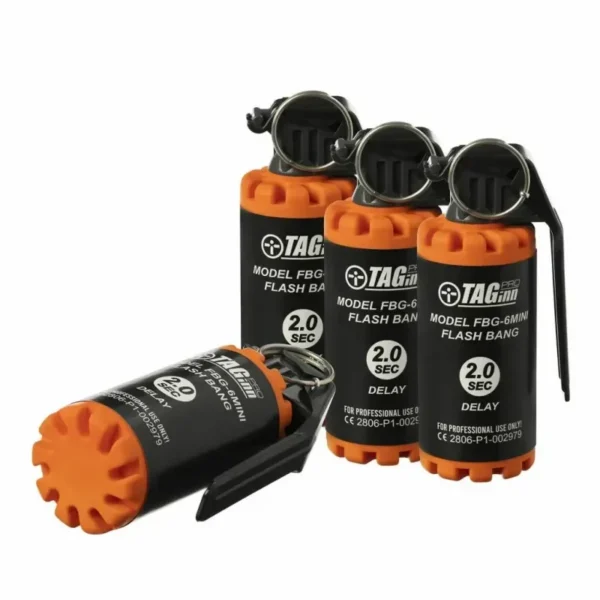 PACK 6 GRENADES FBG-6 MINI FORCE DE L ORDRE 165 dB