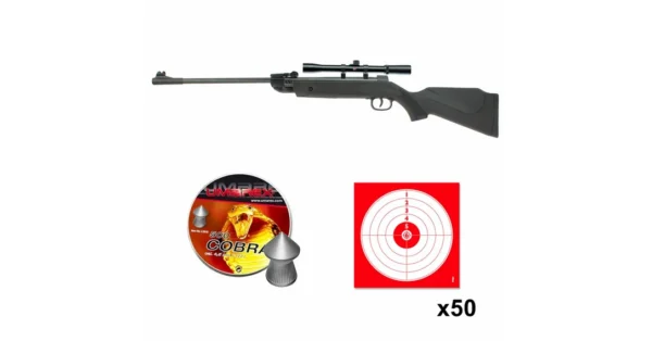 Carabine B1-4P Snowpeak cal. 4.5mm 10 joules + lunette 4×20 Umarex